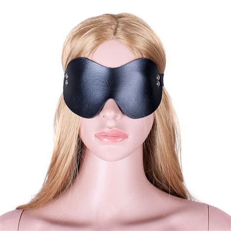 Pu Leather Sex Blindfold Adult Games Sex Mask Blinder Eyes Mask Sexy