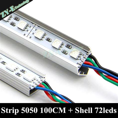 100pcs Smd 5050 Led Pcb Counter Rigid Strip Led Bar Strip Ceiling
