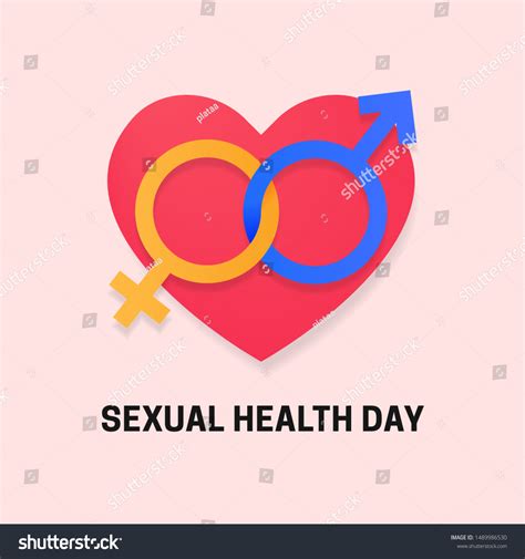 World Sexual Health Day Minimal Poster Stock Vector Royalty Free 1489986530 Shutterstock