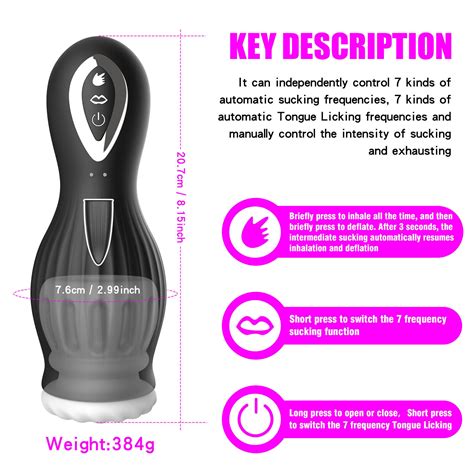 Pocket Pussy Automatic Handsfree Male Masturbator Cup Stroker Sex Toys For Men Ebay