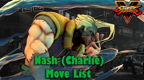 Charlie Street Fighter V Charlie Nash Street Fighter 5 História 03