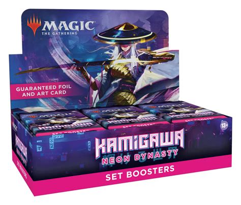 Magic The Gathering Kamigawa Neon Dynasty Set Booster Box Three