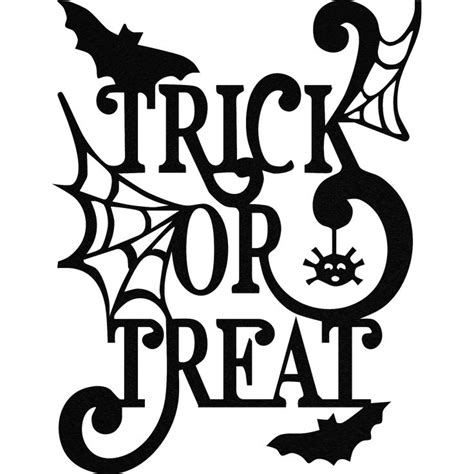 Trick Or Treat Metal Wall Art Halloween Vinyl Cricut Halloween
