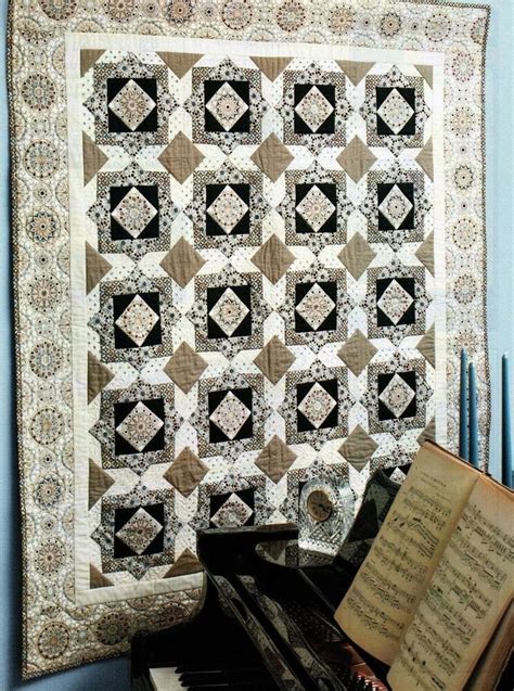 Moroccan Tiles Quilt Pattern Pieced Si в 2020 г Идеи для квилтинга