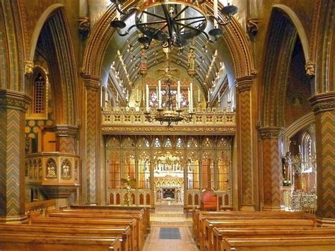 St Giles Church Cheadle By A W N Pugin Interior