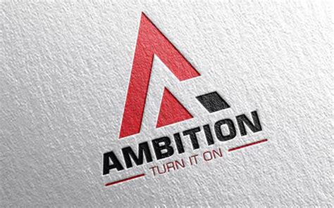 Ambition A Letter Logo Template 121181 Templatemonster