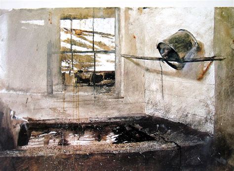 Andrew Wyeth Study For Spring Fed 풍경화
