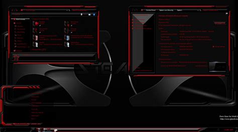 Stealth Red For Windows 10 Free Desktop Themes Download
