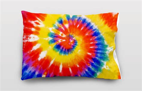 Great Unique T Tie Dye Pillow Case Satin Microfiber Etsy
