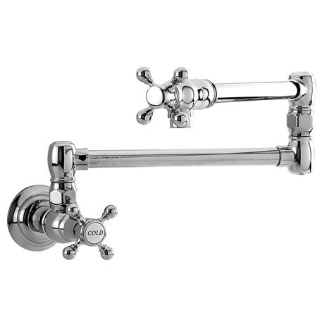 Picking the right pot filler faucet is not easy for you due to thousand of options are available in the market. Newport Brass 9481/26 Polished Chrome Chesterfield Wall ...