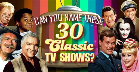 Can You Name These 30 Classic Tv Shows