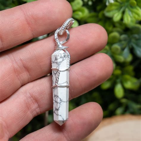 Howlite Pendant The Crystal Council