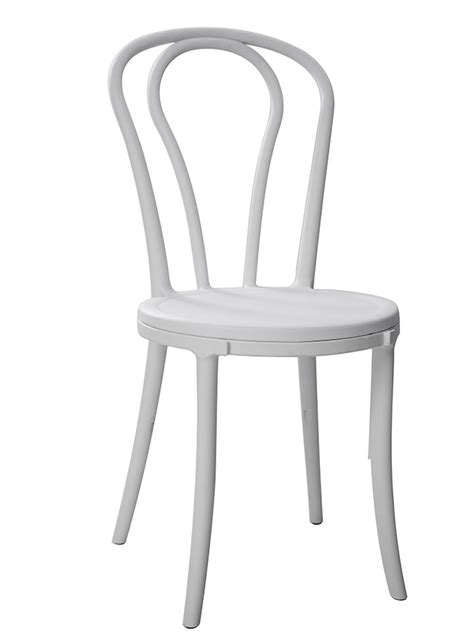 White chiavari bar stool chair. White Resin Thonet Bistro Chair - AllCargos Tent & Event ...