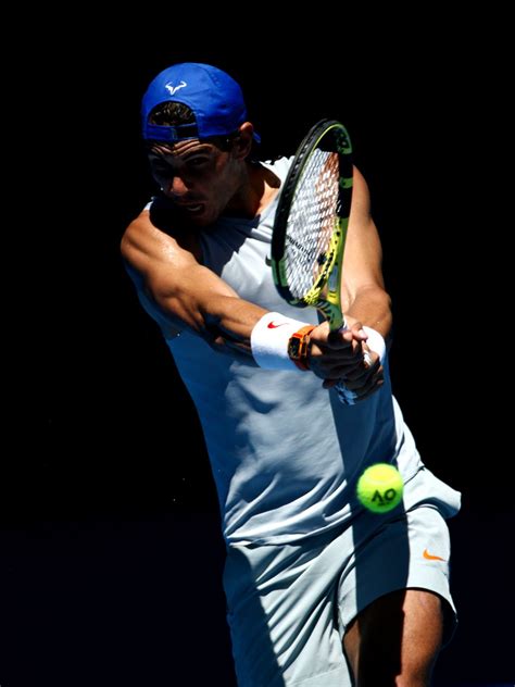 Photos Rafael Nadals Practice At Australian Open 11 January 2019