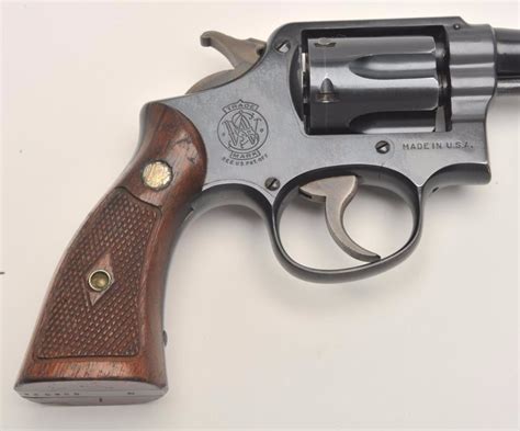 Smith And Wesson Military And Police Model Revolver 38 Sandw