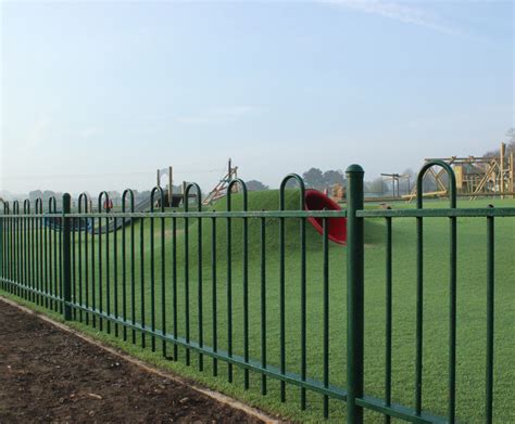 Anti Trap Bow Top Fencing Safely Secures New Playground Jacksons