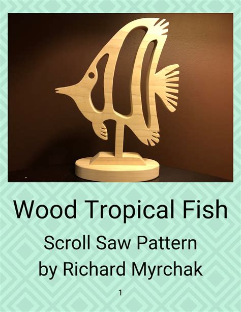 Wood Fish 2 Scroll Saw Pattern Etsy