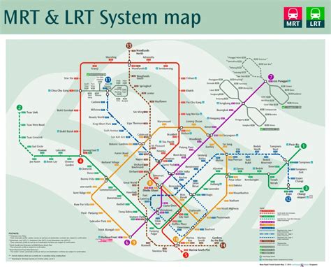 Malaysia kuala lumpur train map. Transit Maps: Future Map: Singapore MRT with Future Extensions