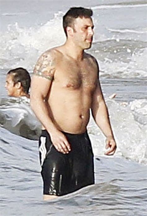 Ben Affleck Sweaty And Shirtless Naked Male Celebrities