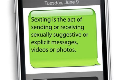 Sexting Its Not Just For Teens