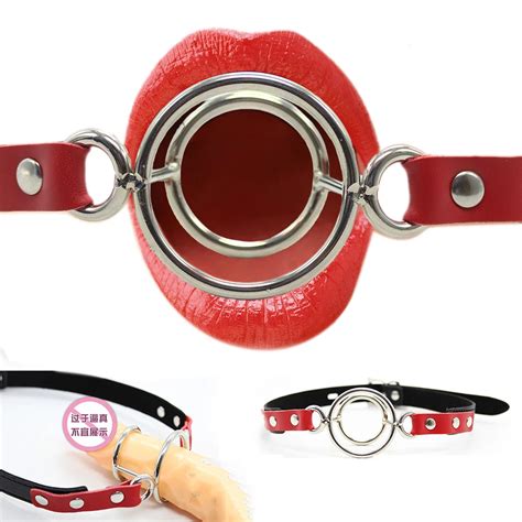 Bdsm Due O Ring Ball Gags Breathable Mouth Gag Fetish Lock Submission