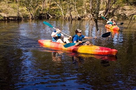 Kayaking Aussie Bush Camp
