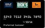 Golf Rewards Credit Card Pictures