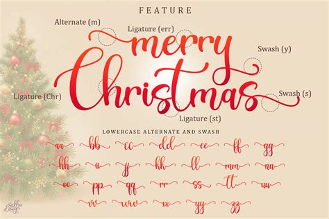 Christmas Bright Free Fonts Script And Handwritten Fonts