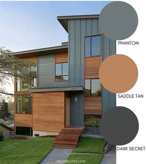 Modern House Color Combination Outside Hampel Bloggen