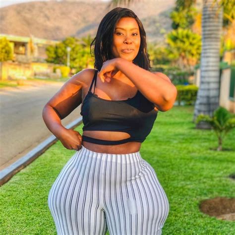 Penelope Shongwe The Curvaceous Wide Hipped African Mum With Big Ass