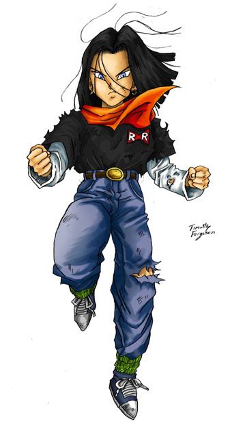 Dragon ball z super android 17. Android 17 by TimothyJamesF on deviantART