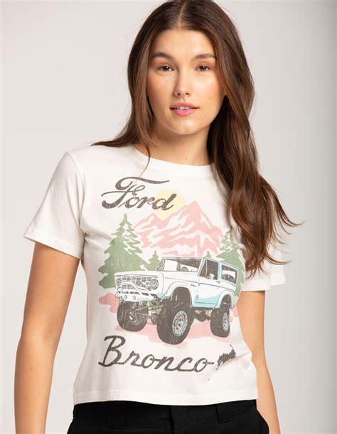 Ford Bronco Womens Baby Tee Natural Tillys