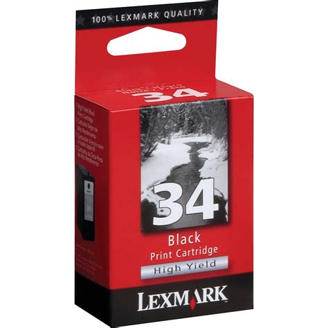 Lexmark 18c0034 34xl Black High Yield Ink Cartridge 18c0034 Bandh