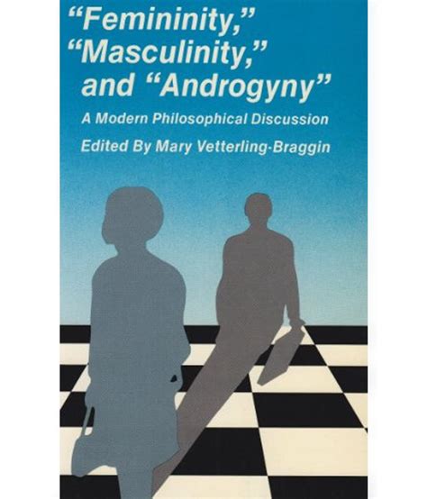Femininity Masculinity And Androgyny Buy Femininity Masculinity And