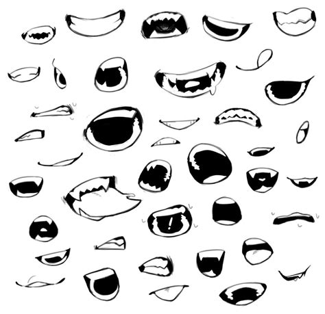 How To Draw A Cartoon Mouth With Teeth