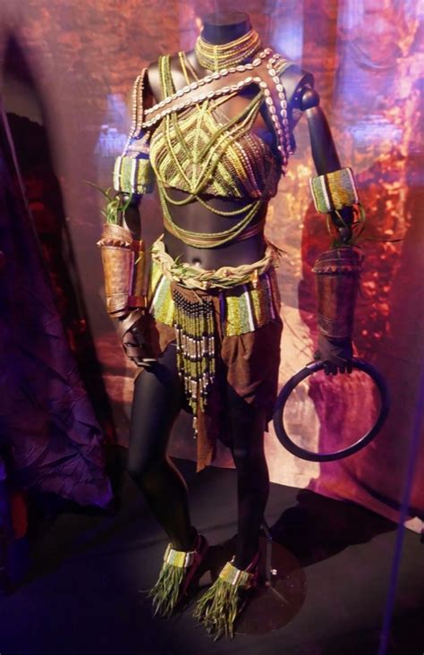 Hollywood Movie Costumes And Props Tchalla Nakia And Okoye Costumes