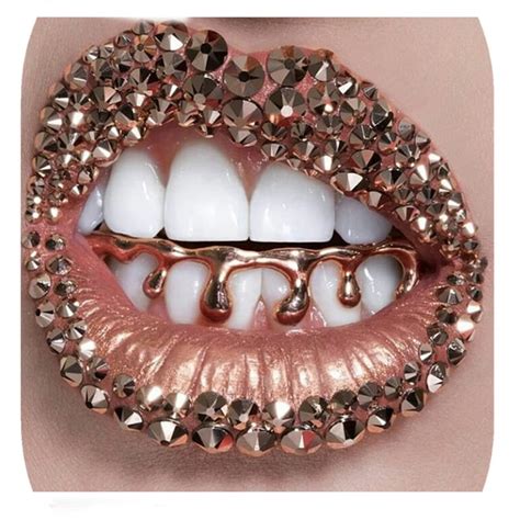 5 Layers 14k Real Gold Filled Womens Teeth Grillz Rapper Water Etsy