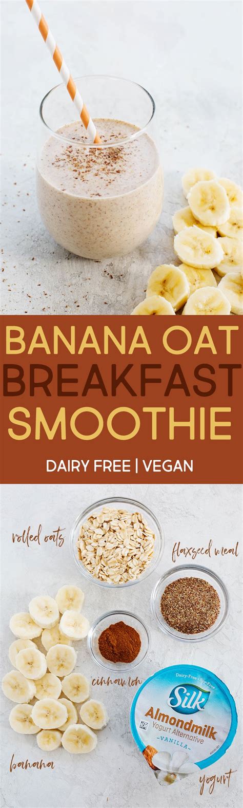 Start Your Morning Off With This Thick And Creamy Banana Oat Breakfast