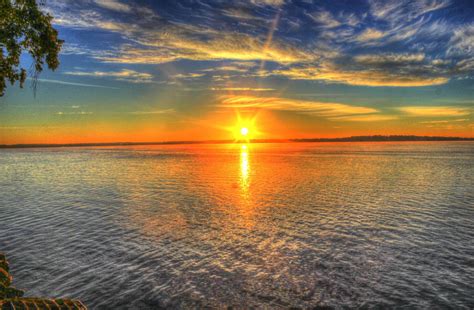 Sunrise Over Lake Monona Free Stock Photo Public Domain Pictures
