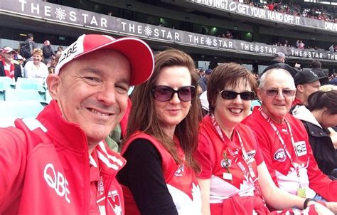 The 2005 afl grand final was an australian rules football game contested between the sydney swans and west coast eagles at the melbourne cricket ground on 24 september 2005. A passionate bevy of four Swans fans - sydneyswans.com.au