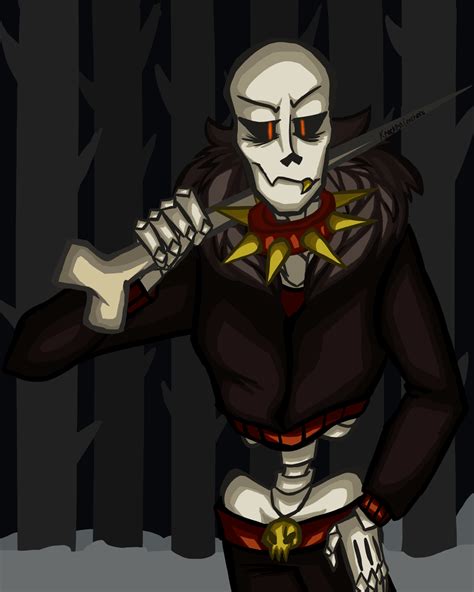 Swapfell Papyrus By Tigeeshark On Deviantart