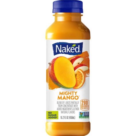 Naked 100 Juice Mighty Mango Fruit Smoothie 15 2 Fl Oz Foods Co
