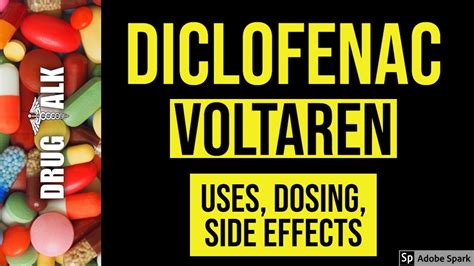 Learn about side effects and possible interactions when taking diclofenac sodium er (generic voltaren xr). Diclofenac (Voltaren) - Uses, Dosing, Side Effects - YouTube