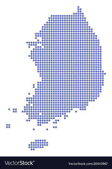 Over 2,517 map south korea pictures to choose from, with no signup needed. Dotted pixel south korea map Royalty Free Vector Image
