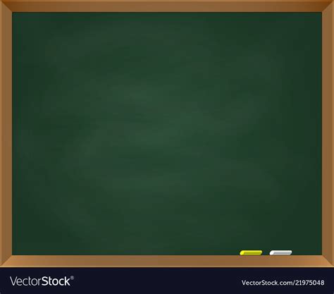 School Chalk Board With Grunge Texture Royalty Free Vector