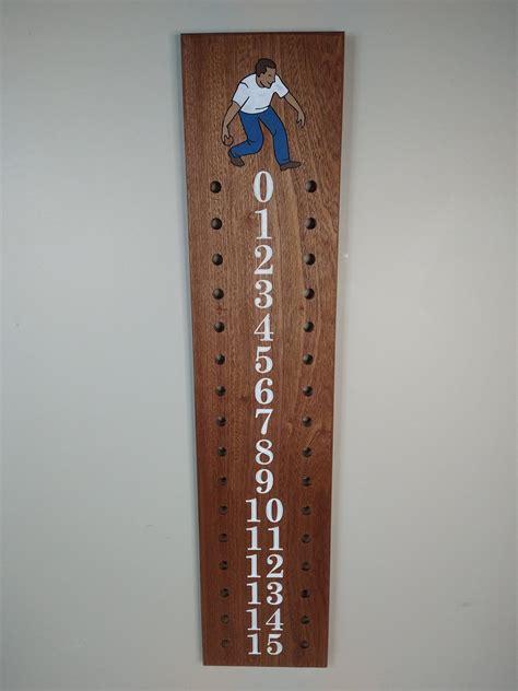 Bocce Scoreboard Extra Large Size Made From Beautiful Etsy