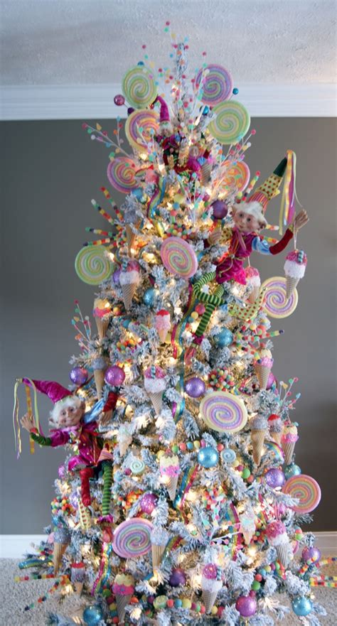 Sweet Tree Candy Christmas Tree Candy Christmas Decorations Pink