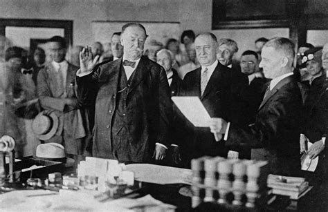 100 Years Ago Today 27th President William Howard Taft Was Sworn In As