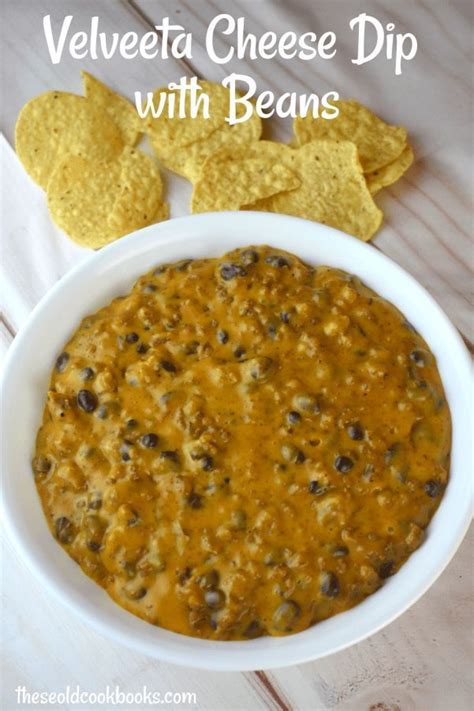 Put a smile on your family's faces with our selection of creamy melty velveeta® recipes! Velveeta Cheese Dip with Beans is the perfect game day recipe. This cheesy Queso dip is taco ...