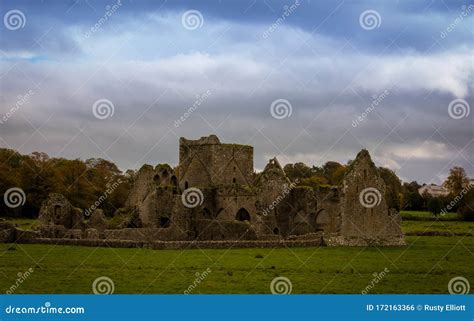 Ancient Stone Ruins In Ireland Stock Photo Image Of Abandoned Rural
